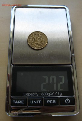50 копеек 2005г. СП. Гурт бочкообразный. Немагнитная. - IMG_3774.JPG