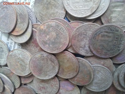 20 копеек 1935-1957гг  ~250шт окончание 14.07 в 22-00 - 20150710_130550