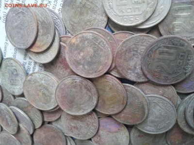 20 копеек 1935-1957гг  ~250шт окончание 14.07 в 22-00 - 20150710_130545