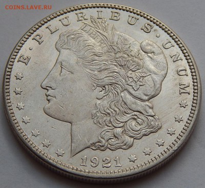 США 1 доллар 1921 Морган, до 17.07.15 в 22:00 МСК - 5029