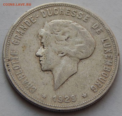 Люксембург 10 франков 1929, до 17.07.15 в 22:00 МСК - 4636