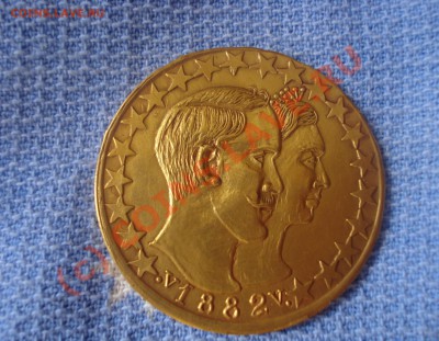 deutsches reich 1703 funf mark 1882 в золоте - DSC07565.JPG