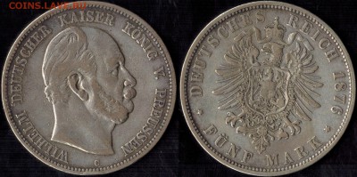 5 марок 1876С Пруссия до 18.07.15 г 22.00мск - Панорама6