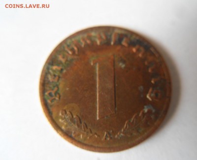 Рейх 1 рейхспфенниг 1936(А) Свастика Редкая до 18.07. 22 МСК - 3