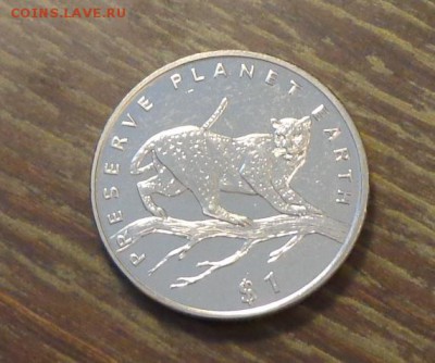 ЛИБЕРИЯ - доллар ЛЕОПАРД до 17.07, 22.00 - Либерия леопард - 1