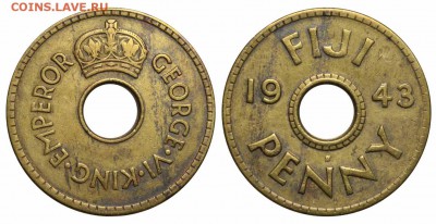 Смысл коллекционирования - Фиджи Пенни 1943