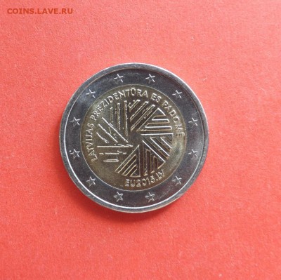2 евро, Латвия (Председательство в ЕС) до 17.07.2015г - DSCF8952