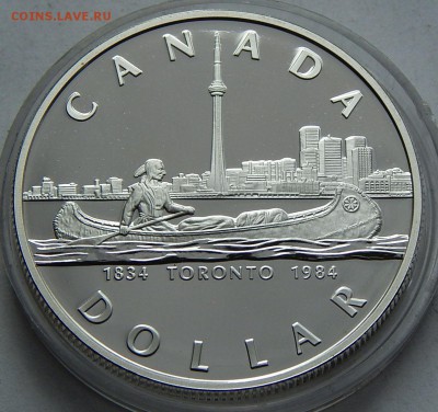 Канада 1 доллар 1984, до 20.07.15 в 22:00 МСК - 4943-1