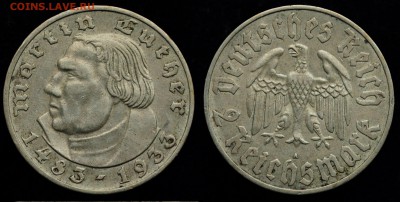 2 марки 1933г. Германия, Мартин Лютер---16-07-15 в 22-00--- - Лист3_3_4