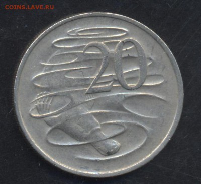Австралия 20 центов 1978 г.  15.07.15 г. 22 -00 МСК. - Австралия 20 1