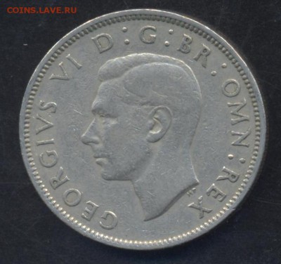 Великобритания 2 шиллинга 1948 г.  15.07.15 г. 22 -00 МСК. - Брит 48 1