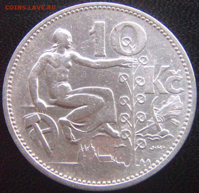 Чехословакия_10 крон 1931. Серебро; до 14.07_22.06мск - 10188