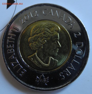 Канада 2 доллара 2012 до 20 июля - CAN 2 dallars 2012 - 2