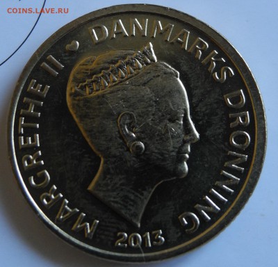 Дания 20 крон 2013 Бор до 20 июля - DAN 20 cron 2013 Bohr - 2