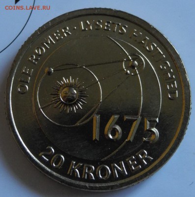 Дания 20 крон 2013 Рёмер до 20 июля - DAN 20 cron 2013 Romer - 1