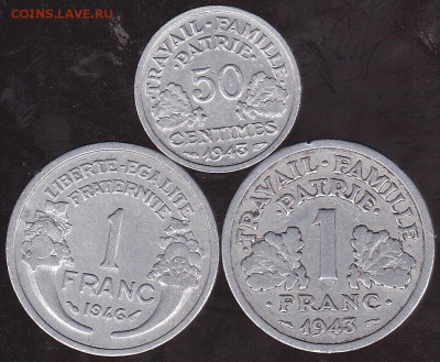 Франция 3 шт. (1943-46). до 14.07 в 22.00 - IMG_0023