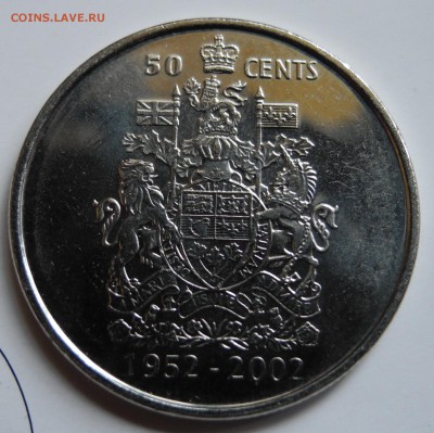 Канада 50 центов 2002 до 20 июля - CAN 50 cents 2002 - 1
