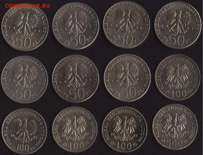 Набор монет "Короли Польши" до 22:00мск 17.07.15 - 02