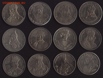 Набор монет "Короли Польши" до 22:00мск 17.07.15 - 1