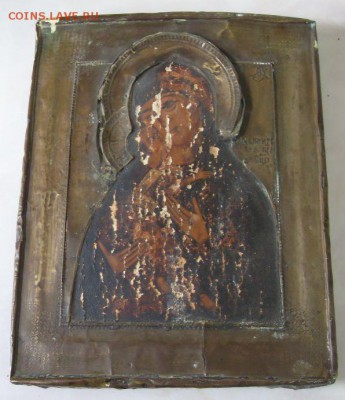 икона Владимирская 2 ковчега. 18век. до 17.07. - SDC15966.JPG