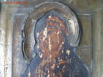 икона Владимирская 2 ковчега. 18век. до 17.07. - SDC15967.JPG