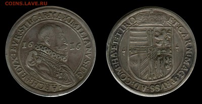 Талеры. Австрия, Тирольская линия - ТАТ1616