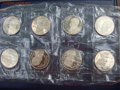 1 рубль Махтумкули ПРУФ запайка 8 монет-КОРОТКИЙ ! 1-й лот - DSC01478.JPG
