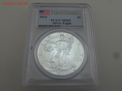 США 1 доллар 2014 в слабе PCGS MS69 до 20.07 22:00 МСК - DSC00946.JPG