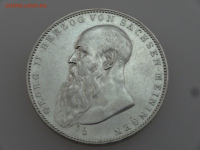 Германия Саксен-Менинген 5 марок 1908 до 20.07 22:00 МСК - DSC00994.JPG