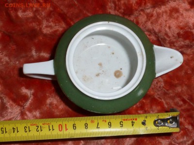 Фарфоровый старинный чайничек фабрики Гарднера - P1120157.JPG