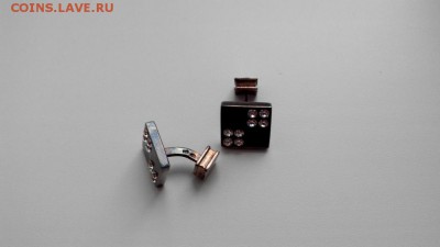 Запонки серебрянные - 5513320810_3