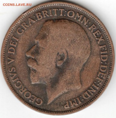 Одно пенни 1913 г. Великобритания до 21.07.15 г. в 24.00 - Scan-150707-0003