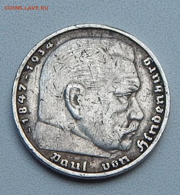 5 РЕЙХСМАРОК 1935 до 18.07.15 - DSCN1435