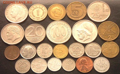 51 зарубежная монета, без повторов. До 15.07_22.00мск - 10184