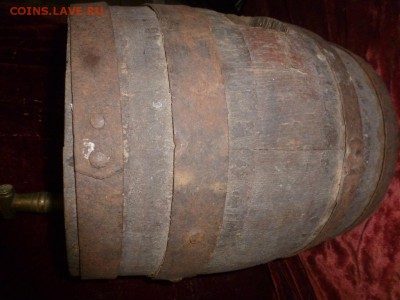 Старинный деревянный бочёнок с краном - P1240371.JPG