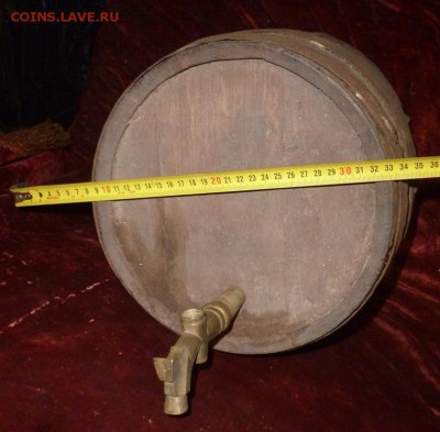 Старинный деревянный бочёнок с краном - P1240370.JPG