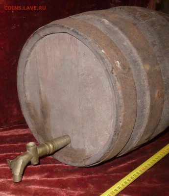 Старинный деревянный бочёнок с краном - P1240367.JPG