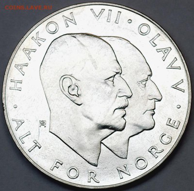 Норвегия_памятные 25 крон 1970. Крупное серебро_16.07_22.00м - 10199