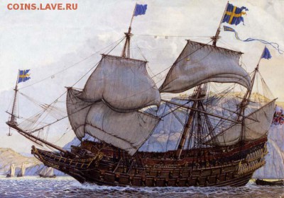 Монеты с Корабликами - vasa-0