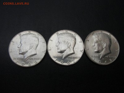 (4) США 50 центов Кеннеди 1966-68 3 монеты до 20.07.15 22:00 - 4.JPG