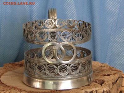 РЕДКИЙ ПОДСТАКАННИК СКАНЬ-3 --до.18.7.15-22:00 МСК. - СВАДЕБНЫЙ-1.JPG