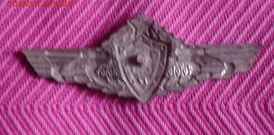 знак МАСТЕР ТАНКИСТ  1954 г  на оценку - DSC09565.JPG