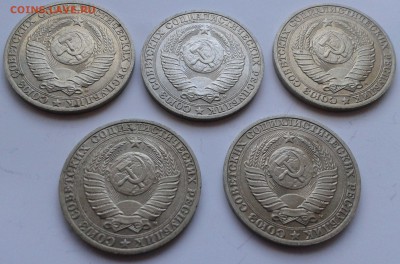 1 рубль 1991 М (мешковой) 5 штук 21.07.15 г. 22-10 по Мск - 20150716_175710