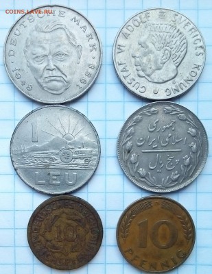 иностранные монеты 6 шт определение оценка - IMG_20150717_112043.JPG