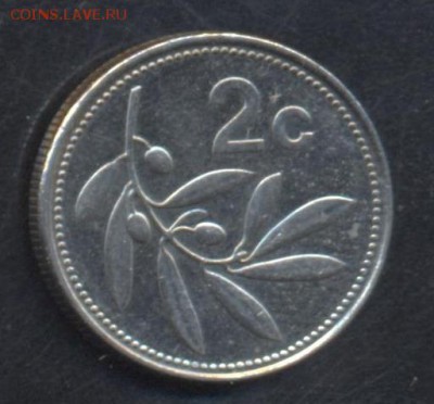 Мальта 2 цента 2004 г. 19.07.15 г. 22 -00 МСК. - Мальта 04 1
