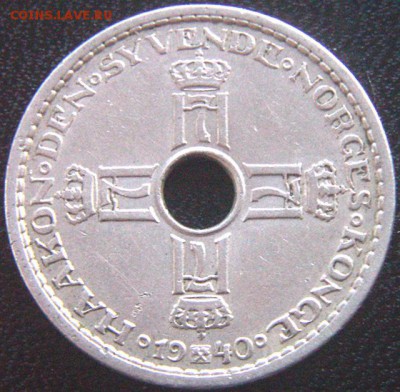 Норвегия_1 крона 1940; до 19.07_22.06мск - 10212
