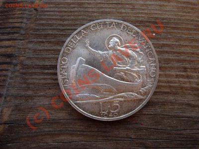Ватикан 5 лир 1940. Оценка. Стоимость. - DSCN5886.JPG