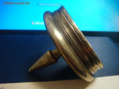 Чернильница ( стекло, крышка-бронза) - DSC01516.JPG