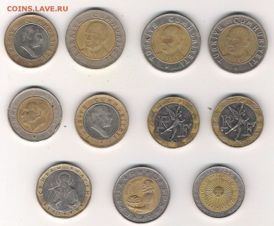 11 монет би-металла до 23.07 в 22.10 по МСК - 11 монет 1
