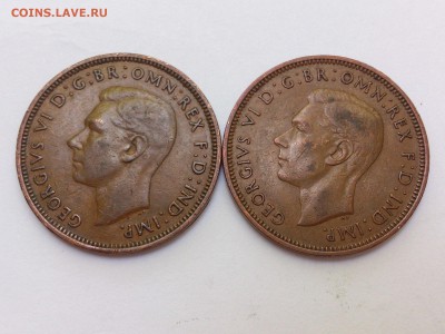 2  ПЕННИ 1943 , 1944 г. АНГЛИЯ . до 22.07. в 22-10 мкс - DSC_2925